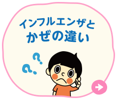 インフルエンザとかぜの違い